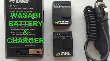 GoPro Hero3 Tips & Tricks- Extra Batteries and Charger by Wasabi Power