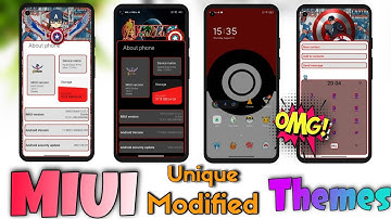 MIUI 12 New Unique & Modified ⚡⚡ Themes  || That Shocked Me😯