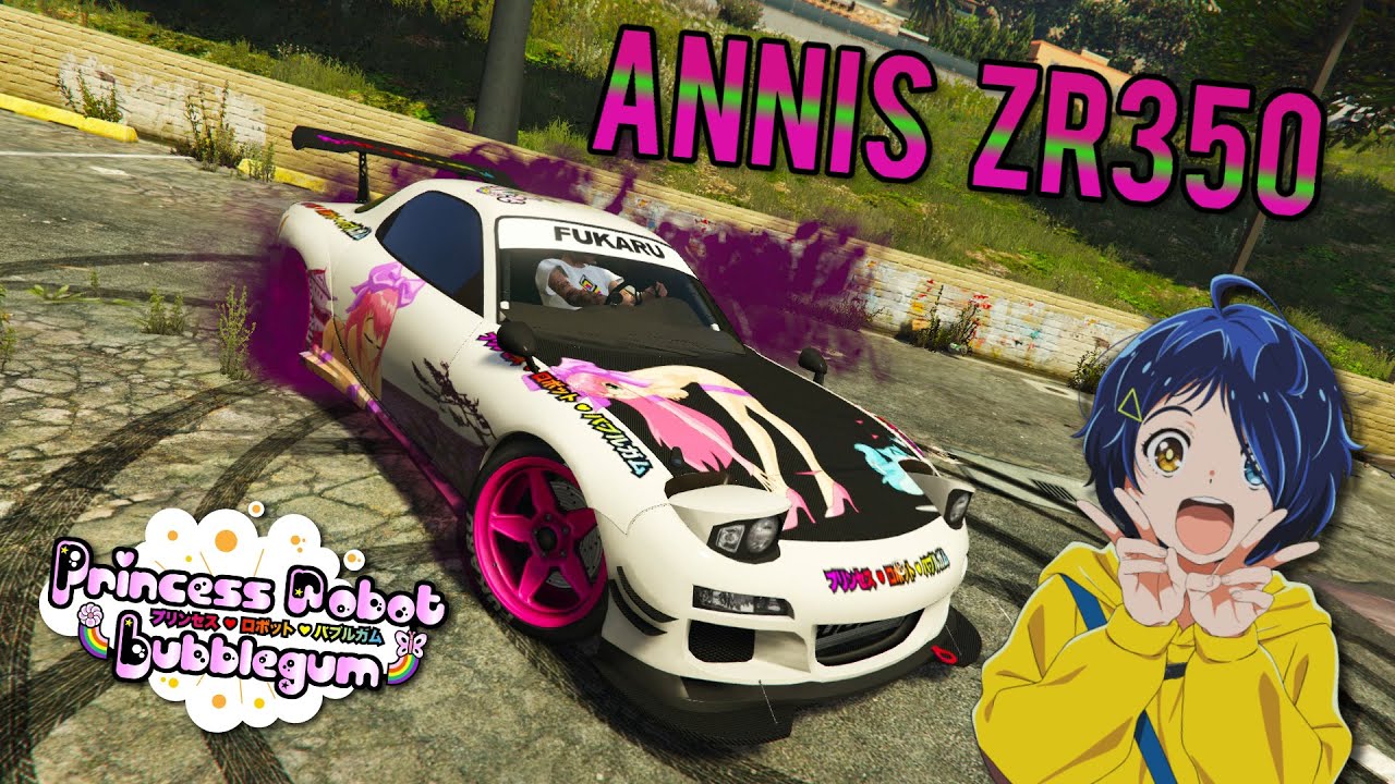 Anime car in Grand Theft Auto Online