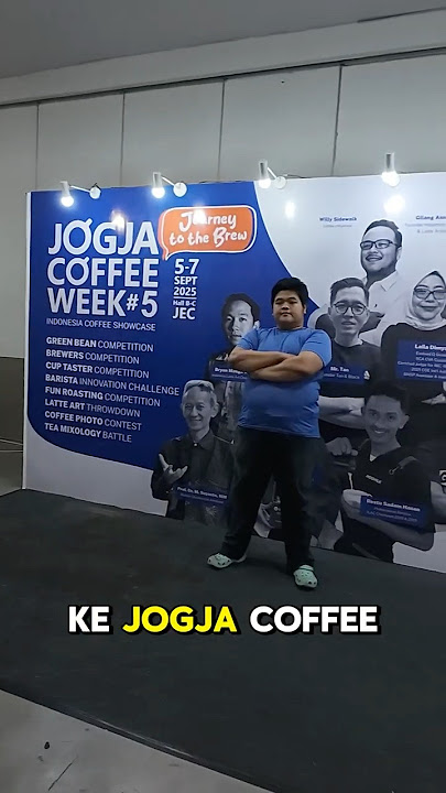 Dari A-Z Dunia Perkopian Ada di Jogja! Jogja Coffee Week 5