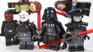 LEGO Star Wars Obi-Wan Kenobi | Darth Vader | Inquisitor | Anakin | Unofficial Lego Minifigures