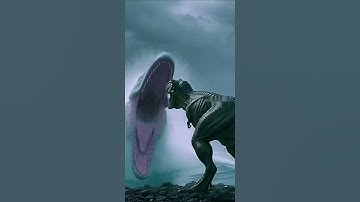 T-REX vs MOSASAURUS – The Ocean Strikes Back 🌊🦖