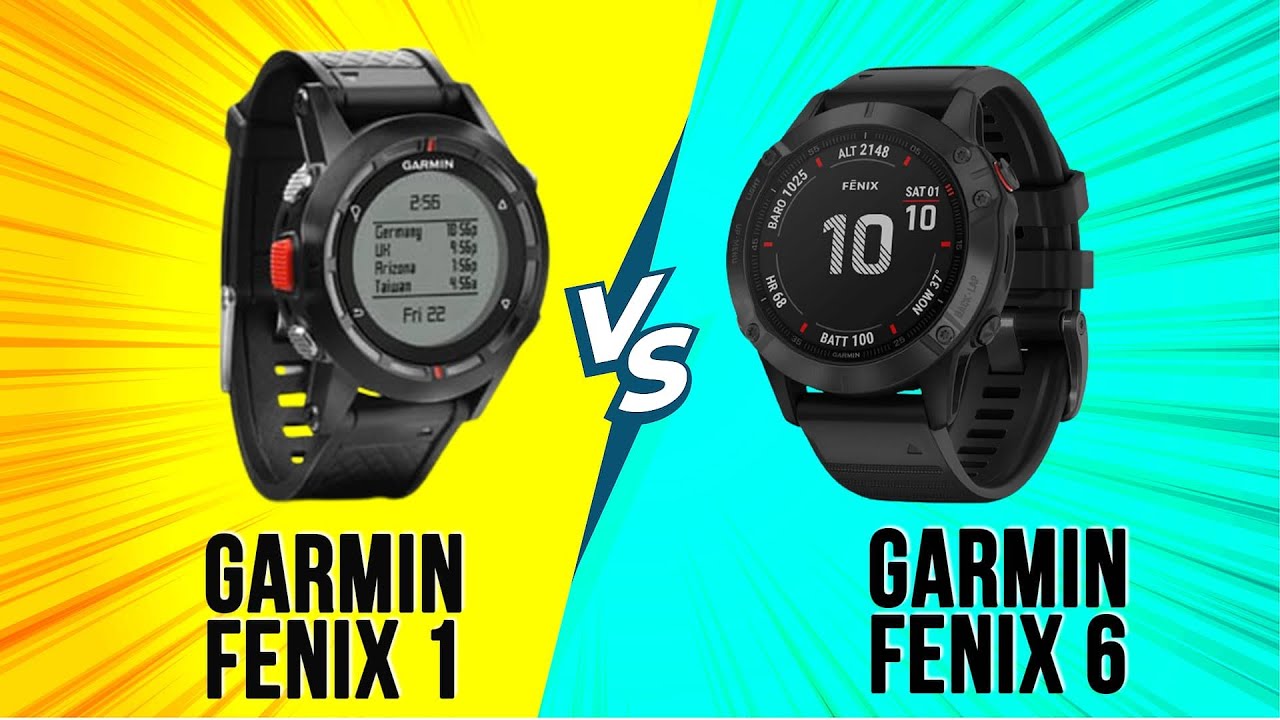 Fenix 1 vs Garmin Fenix 6: Which is GPS watch? - YouTube