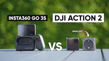 DJI Action 2 vs Insta360 GO 3S