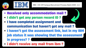 🔥IBM CIC Mass Hiring | IBM ASE Hiring 2025 | IBM CIC Coding Assessment | IBM Hiring 2025 batch
