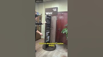 360° Rotating Display Rack for Showrooms and Retail Stores #displayrack #displaystand