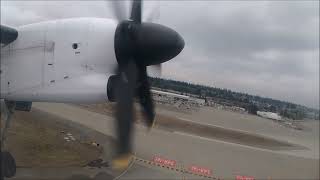 {4K} [FINAL FULL FLIGHT] Seattle (PDX) - Portland (PDX) — Alaska Horizon — Bombardier Q400 — N443QX