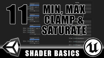 Min, Max, Clamp, & Saturate - Shader Graph Basics - Episode 11