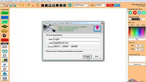 FlowLogic 6 Companion Firmware Upload