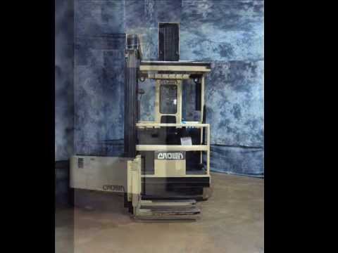 for sale 1993 crown 30tsp s turret lift truck very narrow turret forklift
