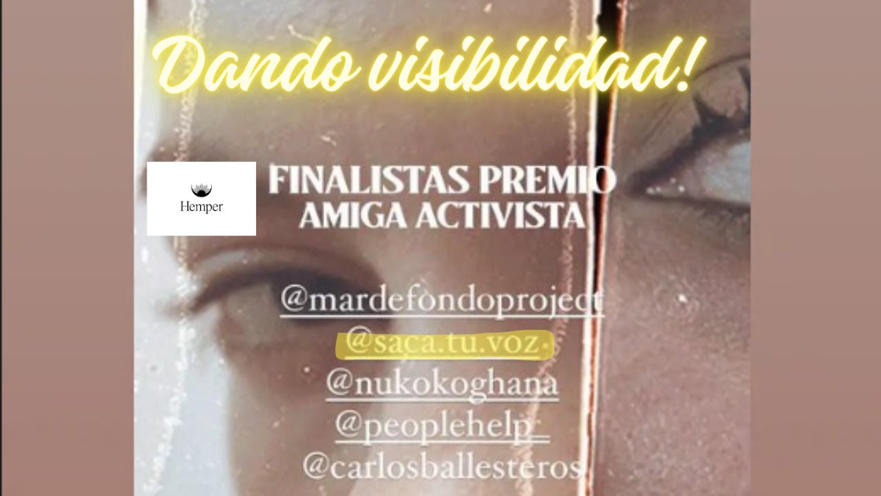 Saca tu Voz es finalista 