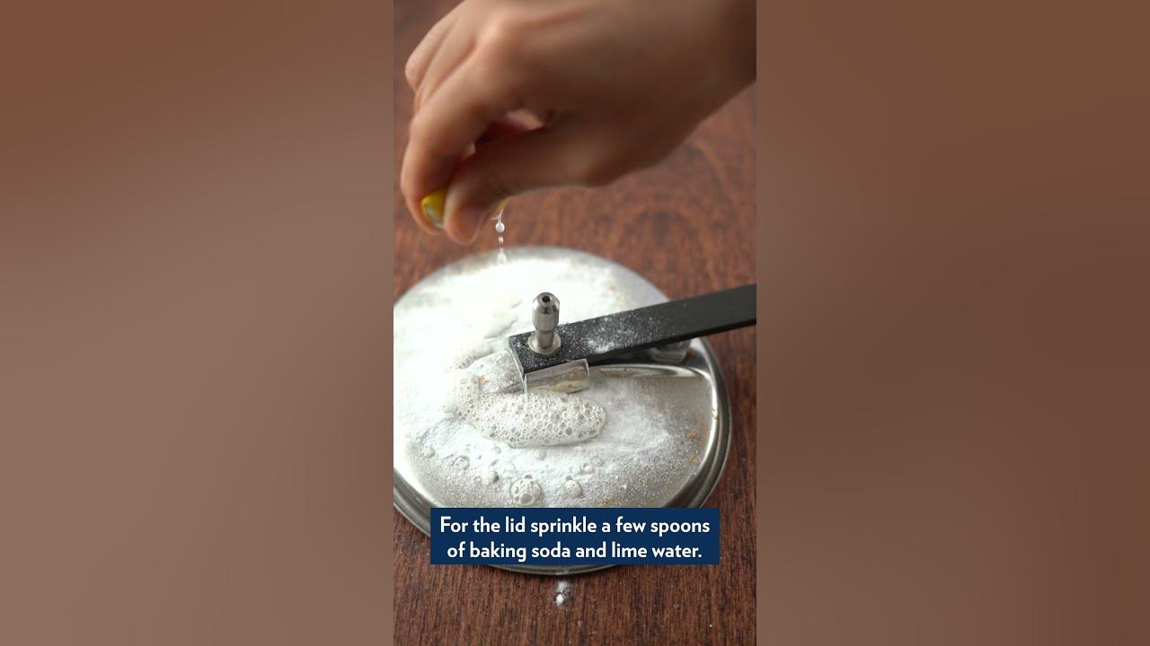 Borosil Kitchen Hacks Episode 11 How to clean Pressure cooker and