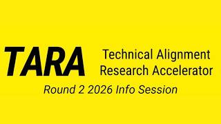 TARA Round 2 2026 Info Session