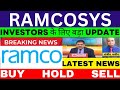 Ramco systems  2024  ramco systems share news  ramco systems share  ramco systems