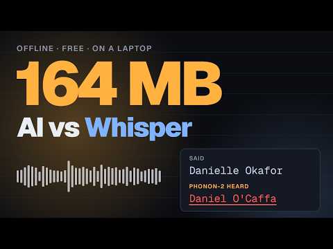 Can a 164 MB AI Transcribe Your Podcast Offline? Phonon-2 vs Whisper