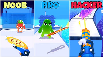 NOOB vs PRO vs HACKER in Blob Shooter 3D