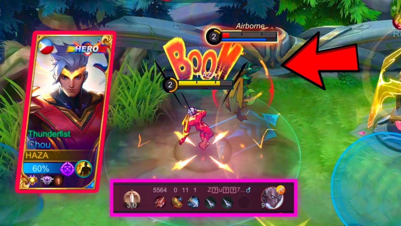 CHOU TUTORIAL GOLD LANE FAST FARM NEW GAMEPLAY |  MOBILE LEGENDS