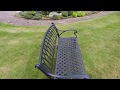 Aluminium Garden Furniture - Monastry Bench Aluminium Garden Furniture - Monastry Bench