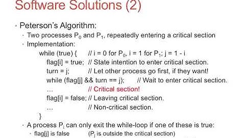 Lecture 10 Software mutual exclusion Wi2016
