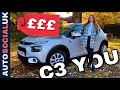 Citroen C3 YOU review - CHEAP AND CHEERFUL (2022/2023) UK 4K