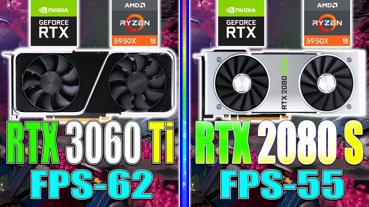RTX 3060 Ti vs RTX 2080 SUPER - Test in 10 Games l 1440p Ultra - YouTube
