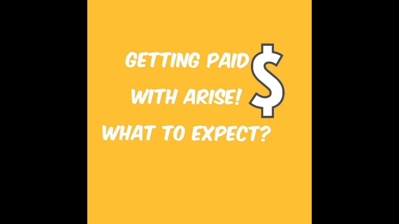 Getting Paid With Arise Work From Home Work From Home Arise Virtual