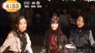 Video thumbnail of "[Kalafina] めざましテレビ 20170410"