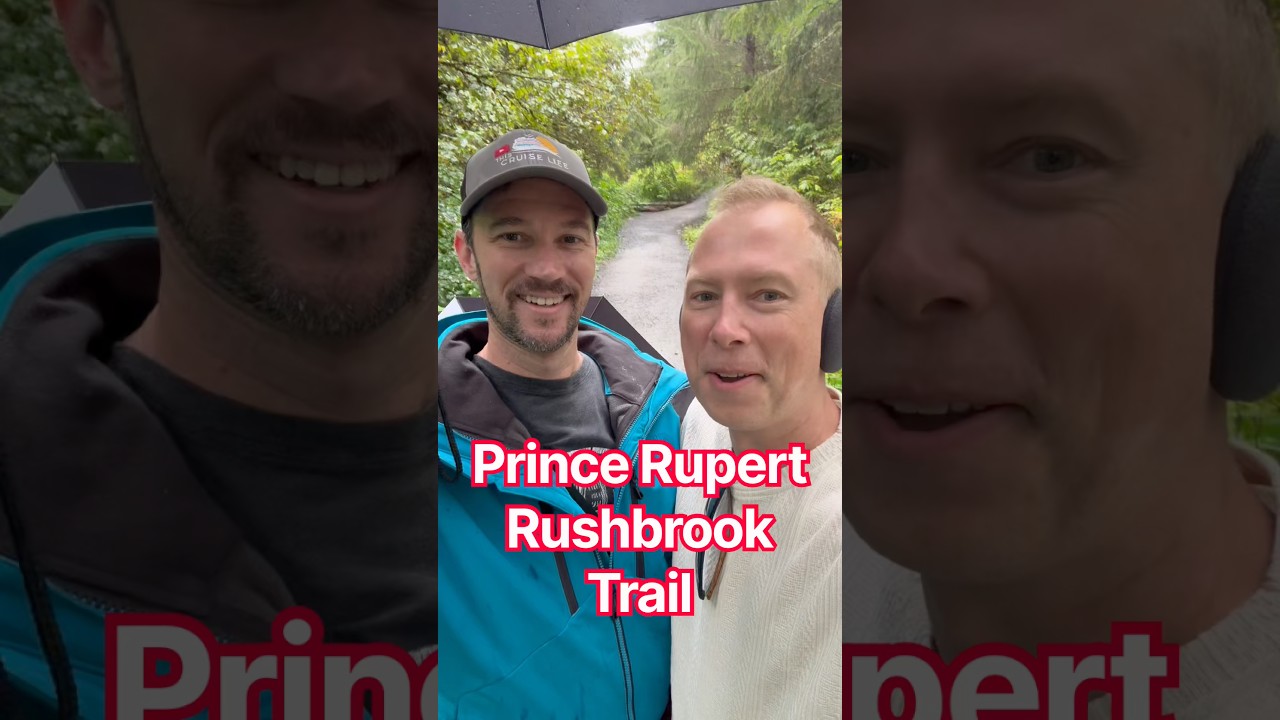 New port alert! Exploring Prince Rupert on Virgin Voyages Brilliant Lady. Rainforest time!