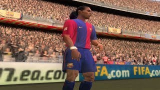 FIFA 07 - FC Barcelona vs Real Madrid (4K60fps)