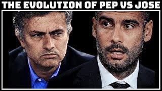 The Evolution Of Pep Guardiola Vs Jose Mourinho | The Friendship Turned Rivalry