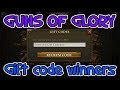 Guns Of Glory KVK gift code winners