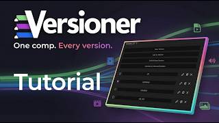 Versioner for After Effects Tutorial