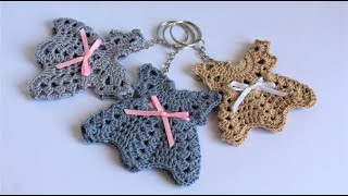 Crochet Mini Dress | Mini Dress Keychain | DIY Souvenir | Crochet Pattern