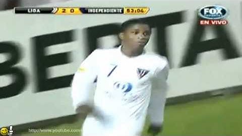 Liga de Quito 3 - Independiente de Avellaneda 0. Copa Libertadores 2011.