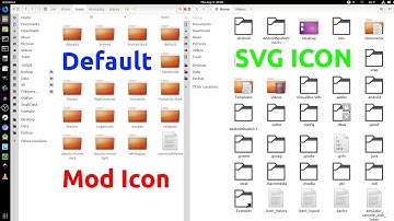 Mod Theme: Icon in Linux OS | Change Default | Ubuntu OS