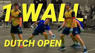 Euro1wall Dutch Open ft. William Polanco #1wall #ballslaps #handball