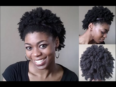 4C Natural Hair - Stretched Wash & Go Tutorial (w/pics)- NaturalMe4C ...