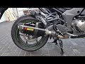 akrapovic slip-on exhaust kawasaki versys 1000