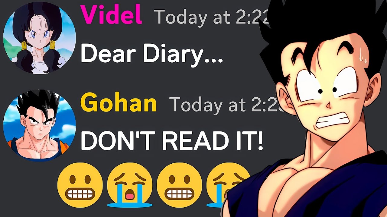 If Videl STOLE Gohan’s DIARY 