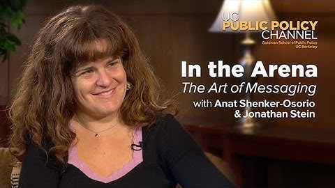 The Art of Messaging with Anat Shenker-Osorio -- In the Arena with Jonathan Stein