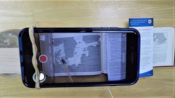 DIY Smartphone Document Recording Setup For Teachers and Students