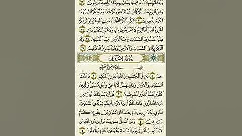سورة الجاثية - الآية ٣٣ إلى سورة الأحقاف - الآية ٥بصوت القارئ ماهر المعيقلي
