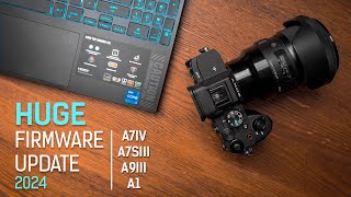 HUGE Firmware Update For Sony Cameras (A7IV/A7SIII/A1/A9III) | 2024 Step by Step Guide | Ver 3.00