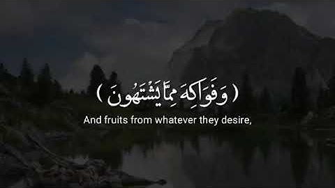 اسلام صبحي في اداء خرافي سورة المرسلات (إِنَّ الْمُتَّقِينَ فِي ظِلَالٍ وَعُيُونٍ (41))