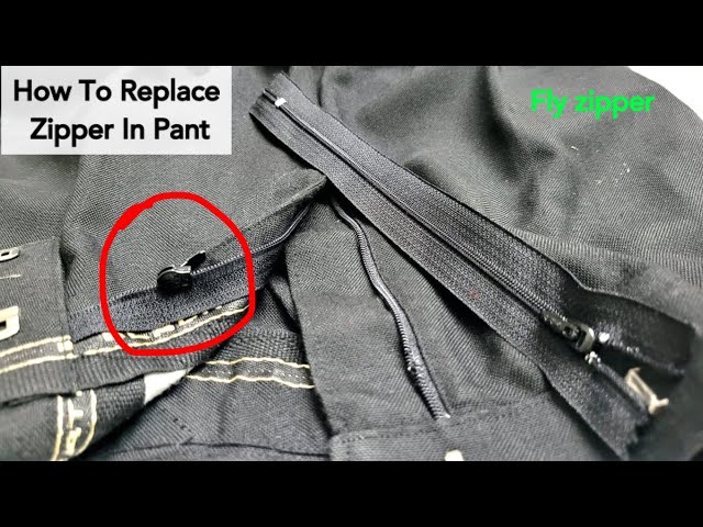 How to Fix a Zipper: Replace Zipper Pull and Replace Zipper Stops