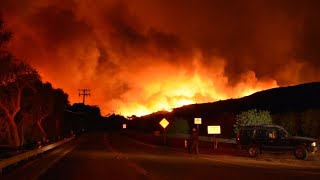 Fueled by powerful santa ana winds, the thomas fire scorched an
estimated 31,000 acres in ventura county tuesday morning. learn more
about this story at w...