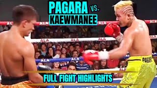 AEKKAWEE  KAEWMANEE (THA) vs. ALBERT PAGARA (PHI) | FULL FIGHT HIGHLIGHTS TKO