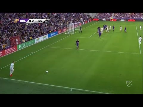 Wayne Rooney Incredible Free Kick Goal for D.C. United 31/03/2019