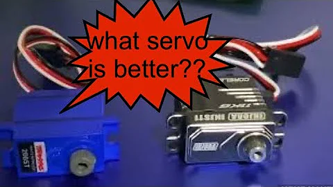 Trx4m Traxxas servo upgrade & comparison to stock servo