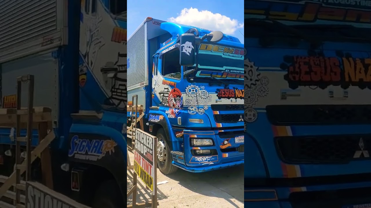 MaryJill Trucking Wing Van Full Sticker Cut out @Magallano Sticker Shop